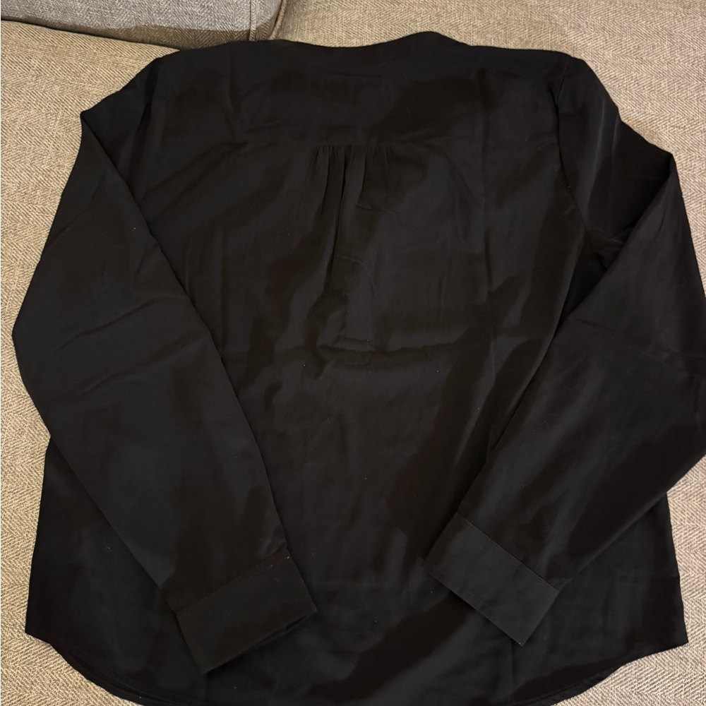 J. Crew Black Long-Sleeve Dress Shirt - Picture 2 of 4